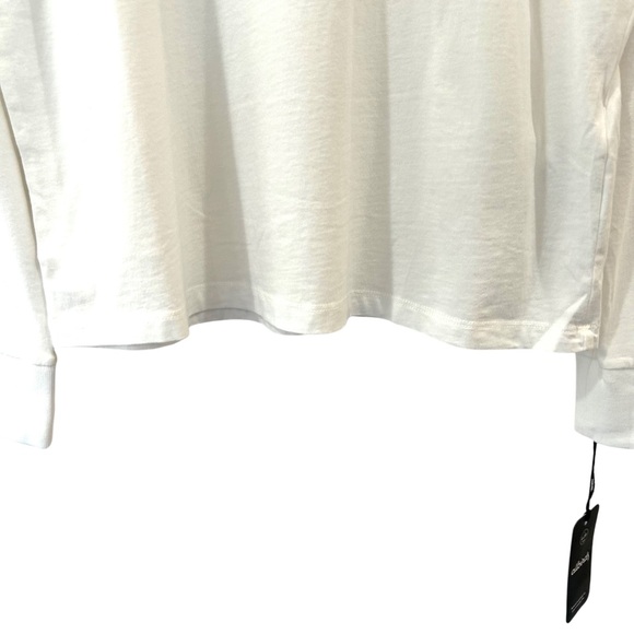 Allbirds women’s organic cotton long sleeve tee M blizzard white casual NWT - Picture 7 of 11